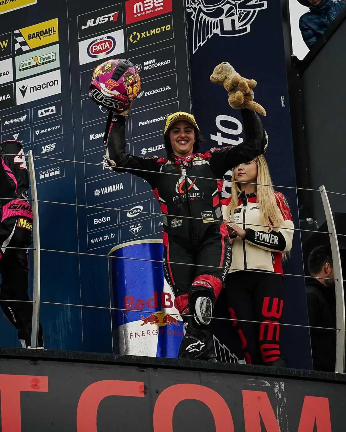 Luana Giuliani, primo podio della pilota-attrice (Civ Misano 2025)