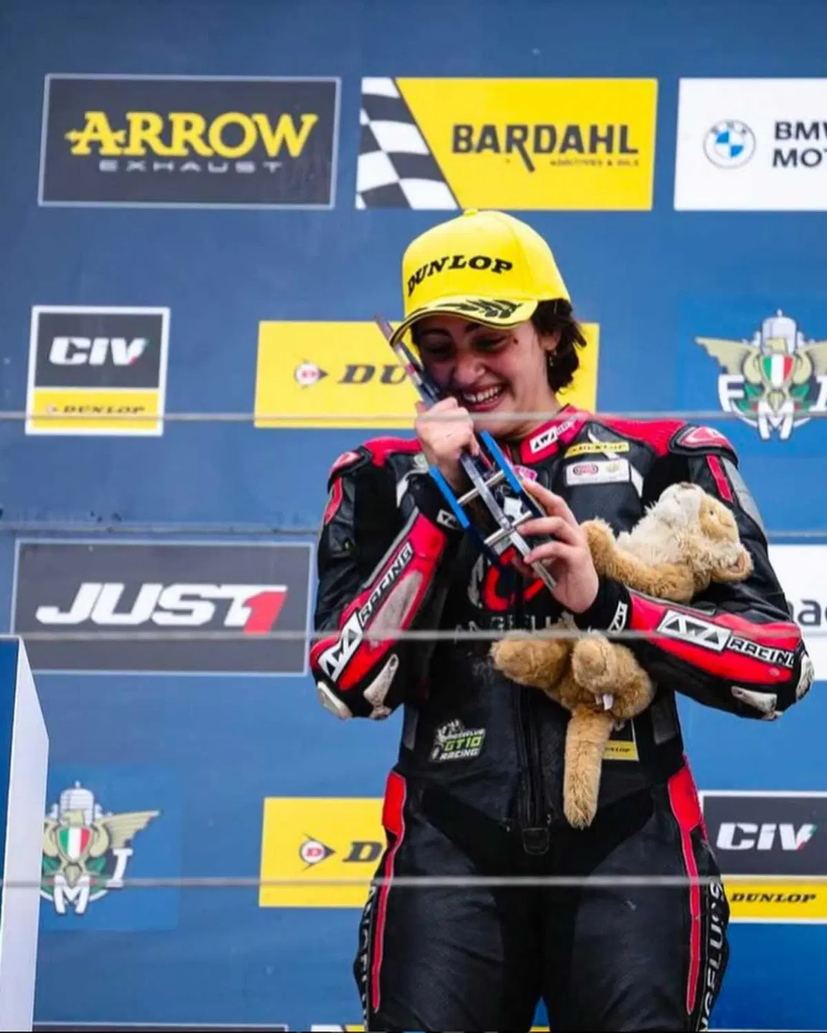 Luana Giuliani, primo podio della pilota-attrice (Civ Misano 2025) (9)