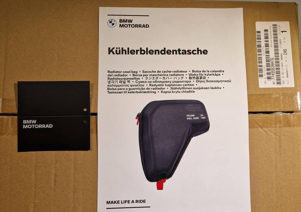 KIT BORSE LATERALI RADIATORE 4L - NUOVE - X BMW MO (5)