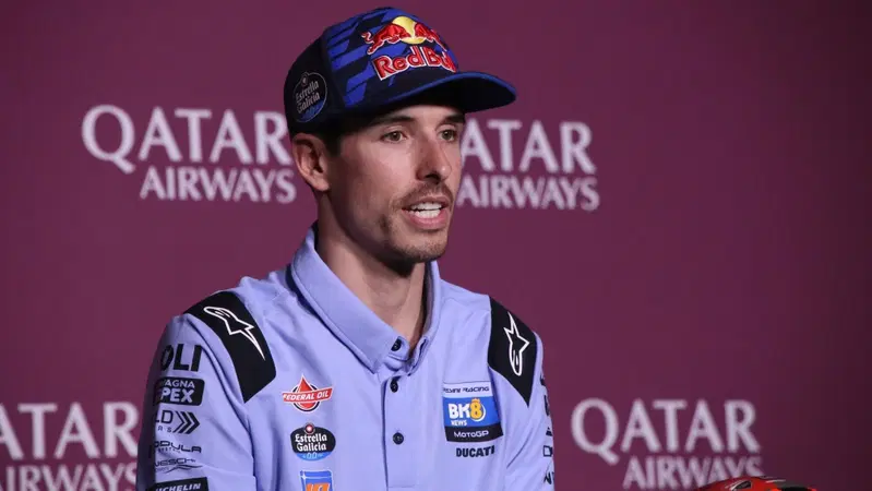 MotoGP 2025. GP del Qatar. Alex Marquez parla da leader nella classifica: "Sappiamo che la situazione dipende dalla caduta di Marc a Austin"
