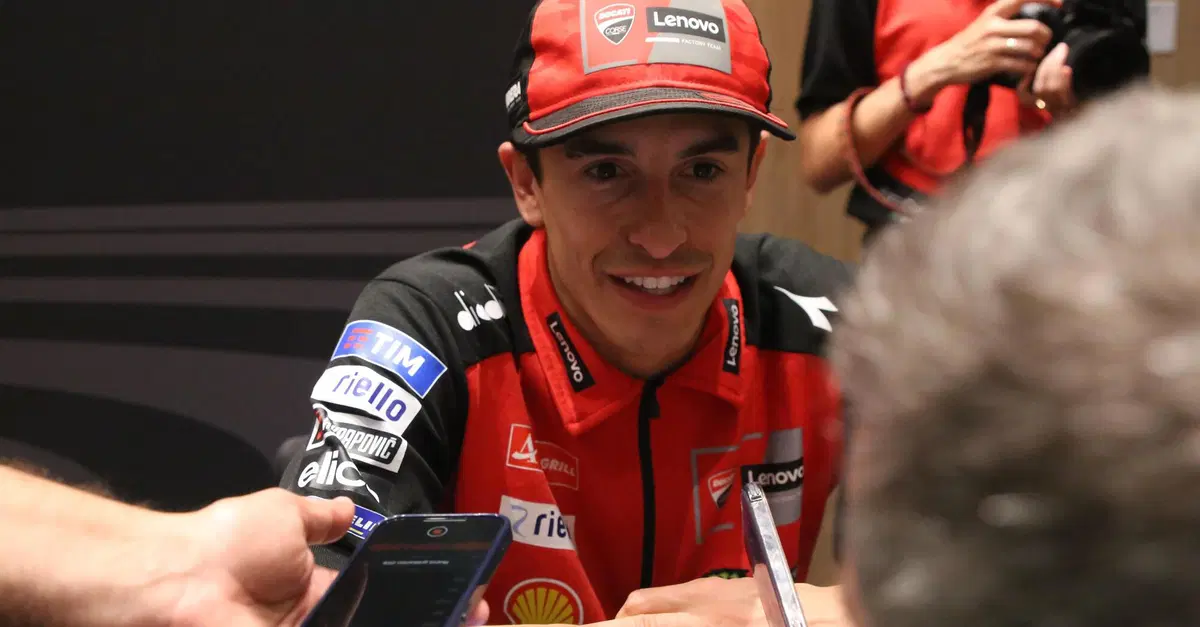 MotoGP 2025. GP del Qatar. Marc Marquez: "La GP 24 &egrave; migliore della GP23 in tutto, lo si vede dai tempi, non scherzo"