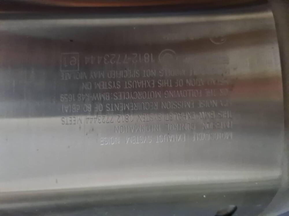 Terminale di scarico BMW K1600GT