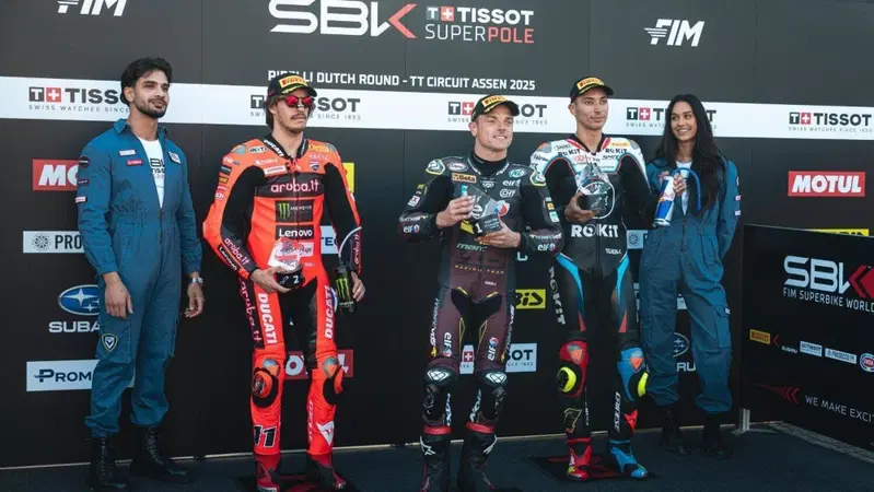 SBK 2025.GP dei Paesi Bassi. Sam Lowes a sorpresa in Superpole ad Assen [GALLERY]