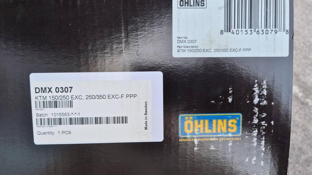 AMMORTIZZATORE OHLINS KTM EXC TTX46