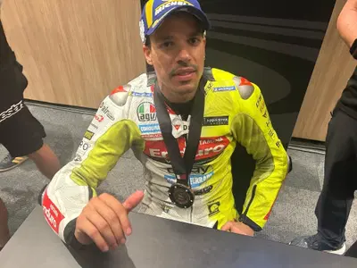MotoGP 2025. GP del Qatar. Franco Morbidelli, terzo: "I fratelli Marquez si spalleggiano. Non mi ero accorto che gli altri stavano arrivando, ero concentrato sul mio passo!"