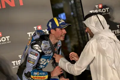 MotoGP 2025. GP del Qatar. Alex Marquez: "Firmerei per fare questi secondi posti fino a Valencia. Marc? La caduta ad Austin gli ha dato una scossa"