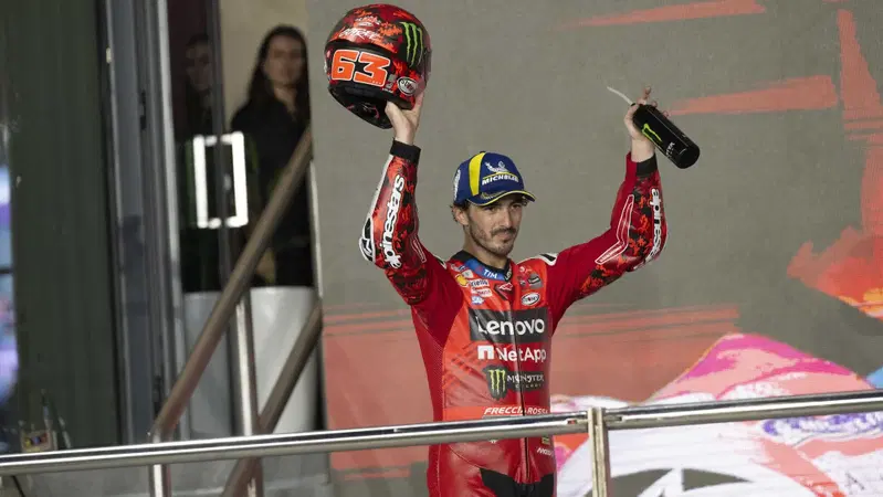 MotoGP 2025. GP del Qatar. Pecco Bagnaia sulla sua rimonta: "Vorrei riuscire a fare anche il sabato quello che faccio la domenica"