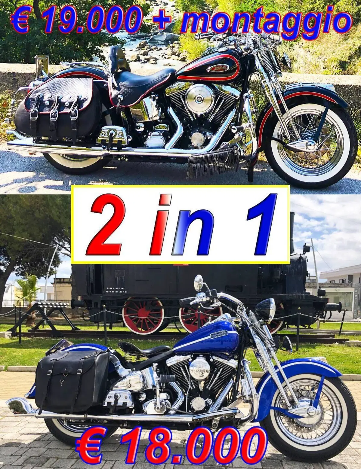 Harley-Davidson 1340 Heritage Springer (1997 - 99) - FLSTS