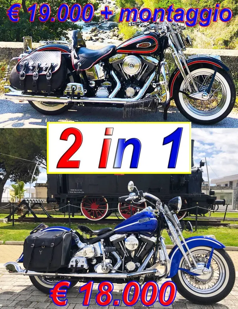 Harley-Davidson 1340 Heritage Springer (1997 - 99) - FLSTS