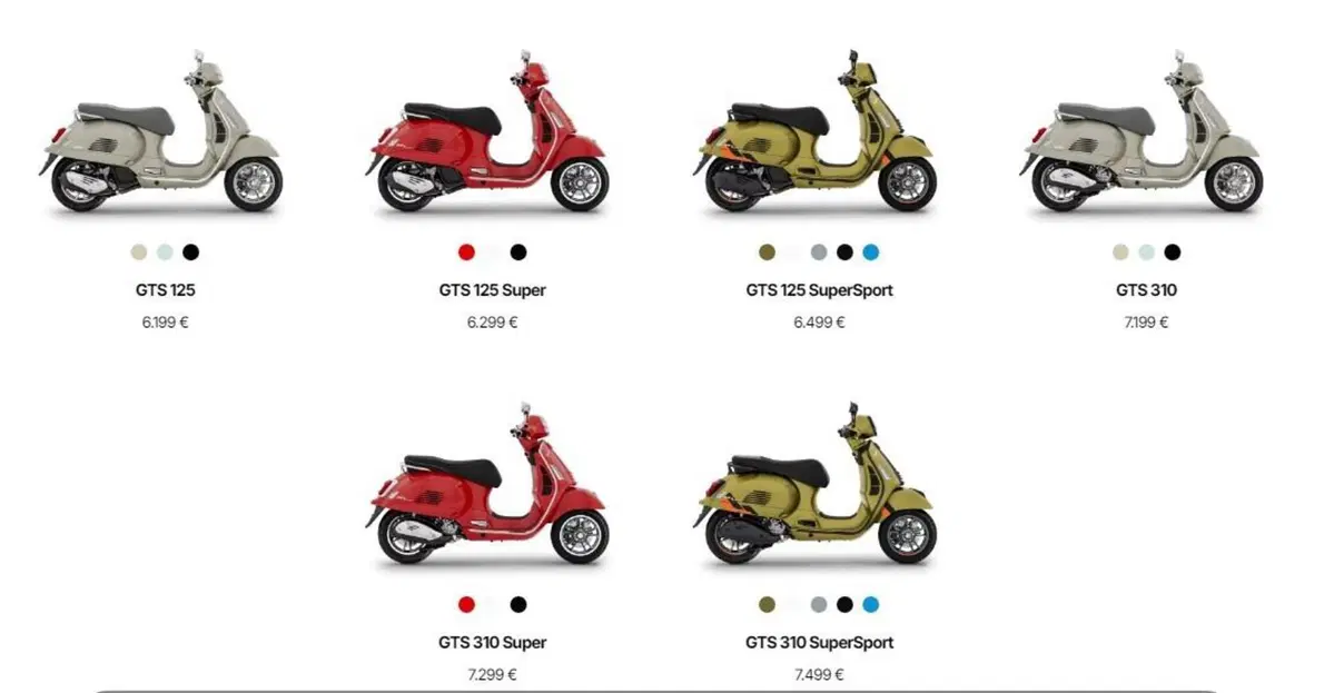 Vespa GTS 125 (2025 - 26) (2)