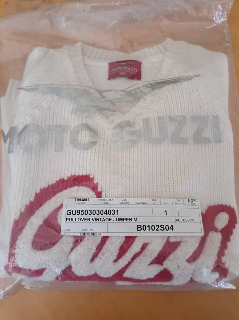 PULLOVER VINTAGE MOTOGUZZI DONNA TG M Moto Guzzi (2)