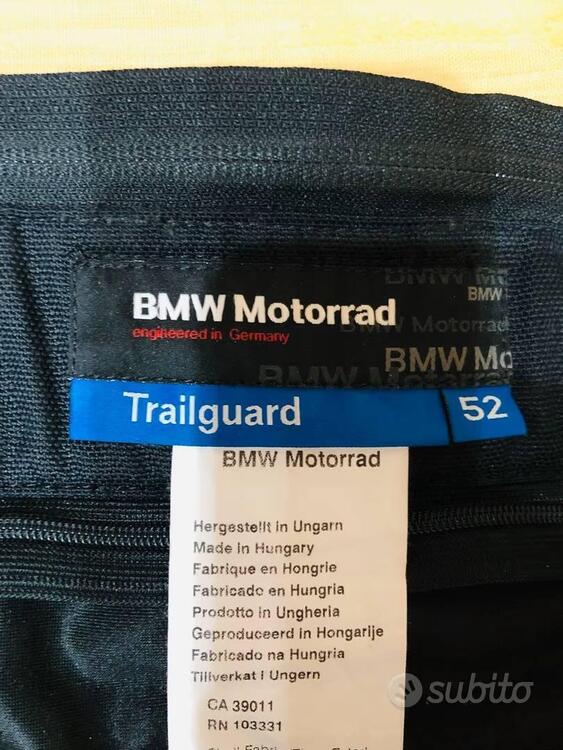 PANTALONE UOMO MARCA BMW TRAILGUARD TAGLIA 52 COND (3)