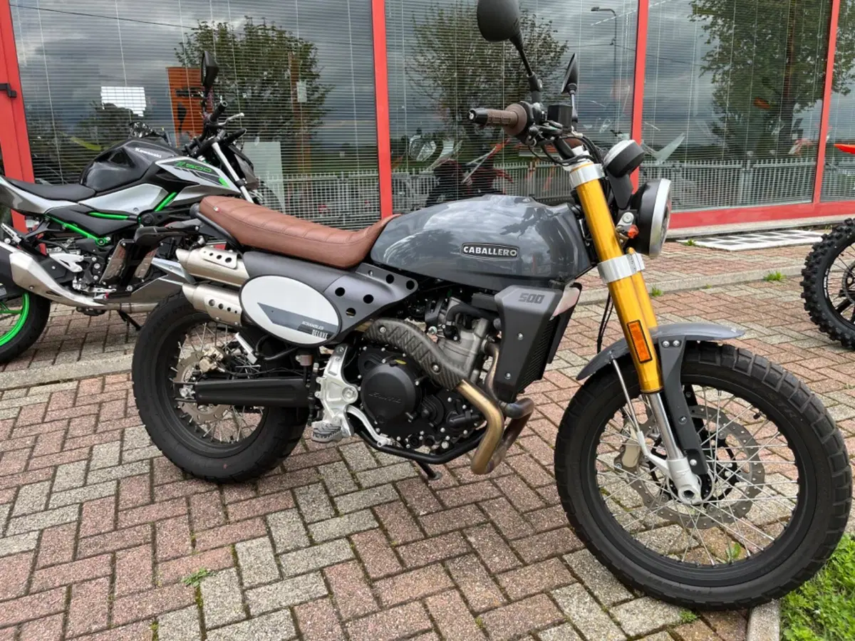 Fantic Motor Caballero 500 Scrambler Deluxe (2021 - 23) (2)