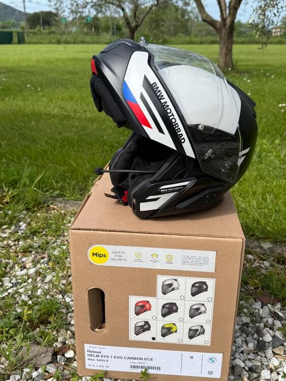 Casco modulare BMW SYSTEM Carbon7 taglia XL compre (2)