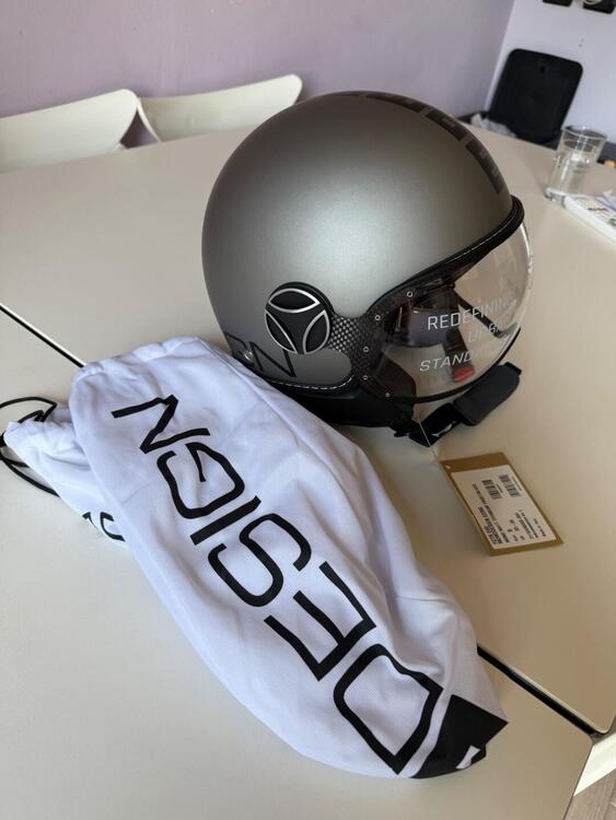 Casco Momo Design MATT TITANIUM
