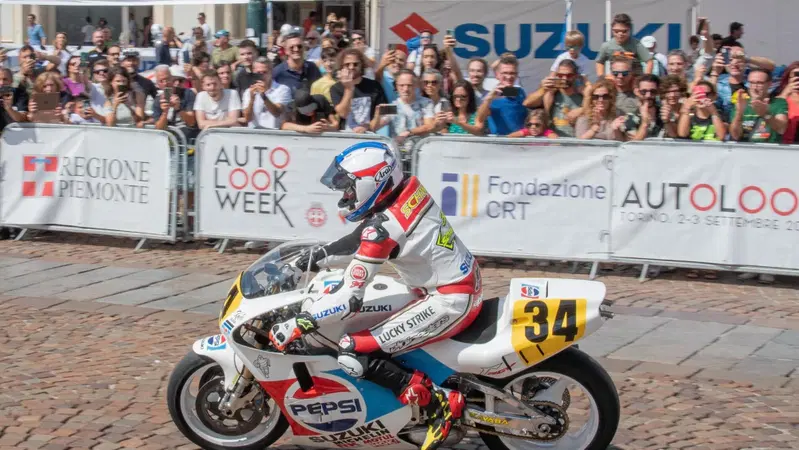 Suzuki a EICMA Riding Fest: test ride e Kevin Schwantz