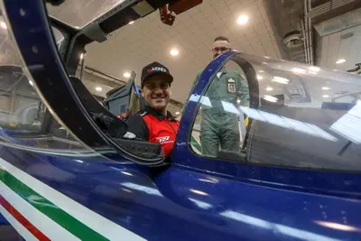 La FMI visita in visita alla base aerea delle Frecce Tricolori