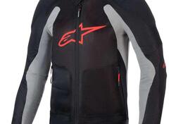 Giacca Moto Estiva Alpinestars Troop-Air Nero Grig