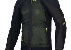 Giacca Moto Estiva Alpinestars Troop-Air Nero Gial