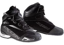 Scarpe moto donna Ixon BULL WP LADY nero bianco
