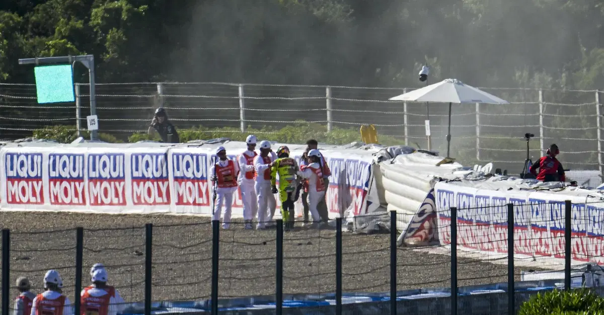 MotoGP 2025. GP di Spagna a Jerez. Franco Morbidelli: "Contento di non essermi fatto male stamattina, ma sono tutto dolorante"