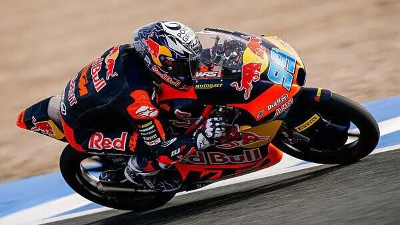 MotoGP 2025. GP di Spagna a Jerez. Moto3: domina Jos&eacute; Antonio Rueda, di nuovo leader del mondiale. Migliore degli italiani Guido Pini, settimo