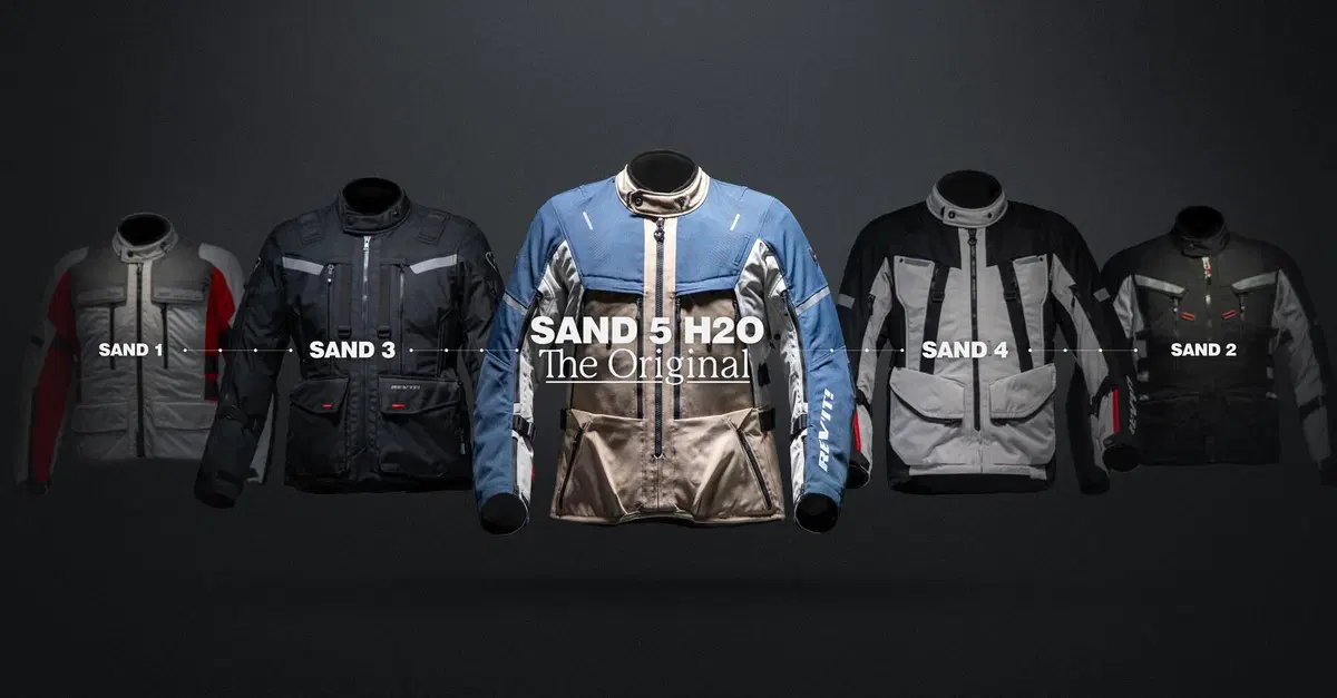 REV&rsquo;IT! presenta la nuova giacca Sand 5 H2O