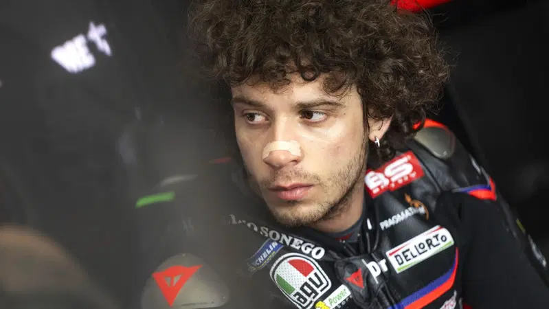 MotoGP 2025. Test di Jerez. Marco Bezzecchi: "Non so quando useremo il nuovo forcellone"