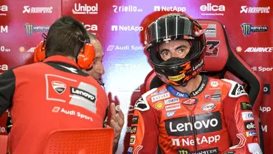 MotoGP 2025. Test di Jerez. Pecco Bagnaia: "Non ho provato il serbatoio per la Sprint. Marc Marquez ha provato il nuovo telaio"
