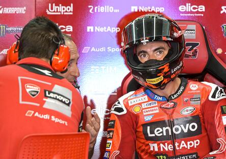 Bagnaia dopo il test di Jerez: Non ho provato il serbatoio per la Sprint. Marc ha provato il nuovo telaio
