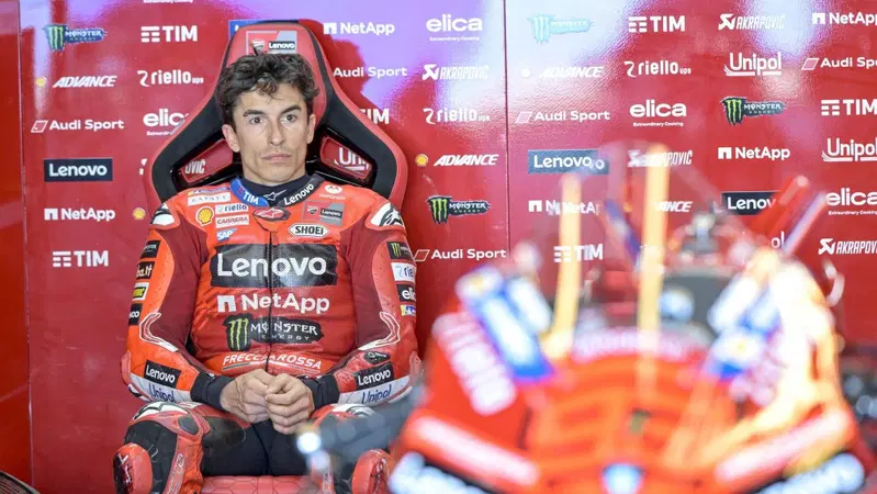 MotoGP 2025. Test di Jerez. Marc Marquez: "L'errore di ieri? Eccesso di fiducia. Sono andato a congratularmi con tutta la squadra Gresini"