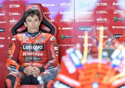 MotoGP 2025. Test di Jerez. Marc Marquez: L'errore di ieri? Eccesso di fiducia. Sono andato a congratularmi con tutta la squadra Gresini
