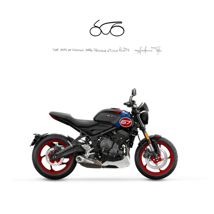 Triumph Trident 660 Triple Tribute Edition (2025)