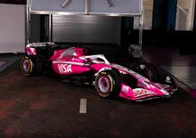 F1. Racing Bulls si tinge di rosa per il GP di Miami: ecco le foto della nuova livrea