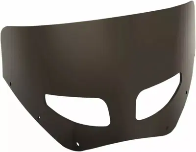 Parabrezza ventilato fum&egrave; nero intenso alto 23 cm 