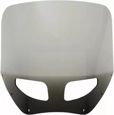 Parabrezza ventilato fum&egrave; nero alto 33 cm per cupo 