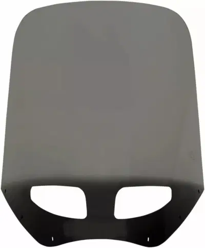 Parabrezza ventilato fum&egrave; nero alto 43 cm per cupo 