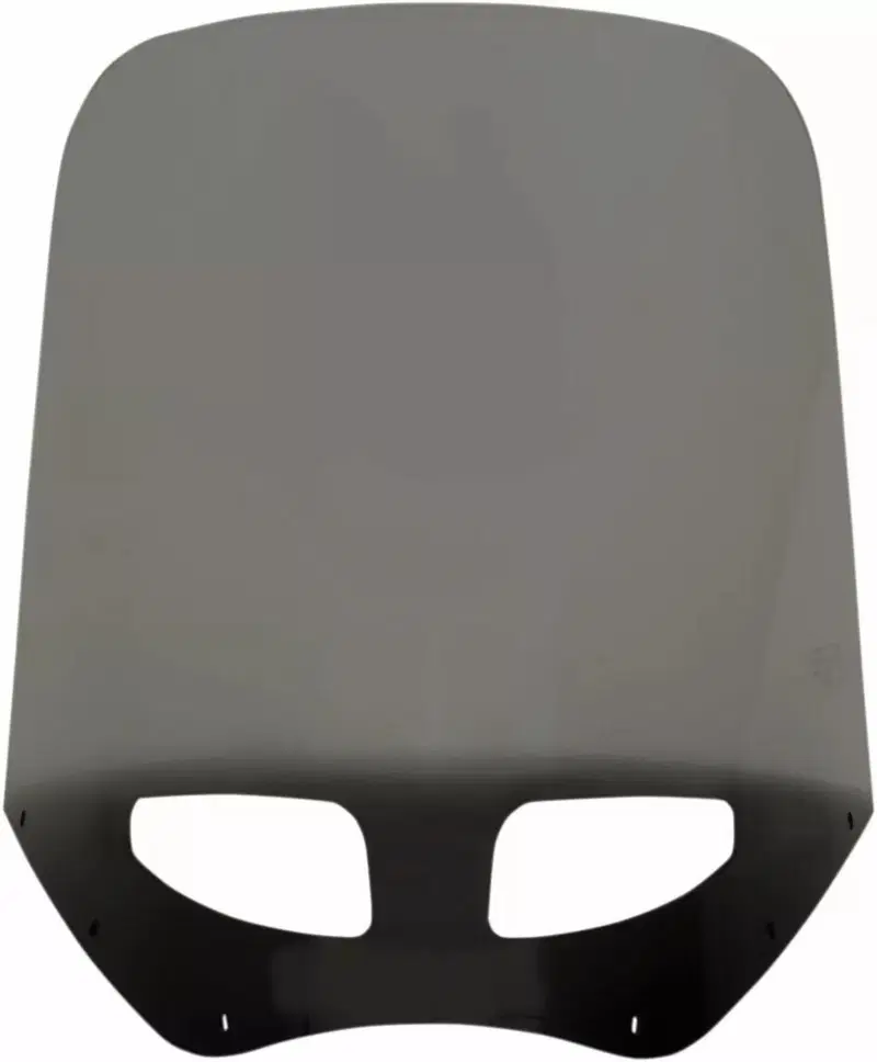 Parabrezza ventilato fumè nero alto 43 cm per cupo 