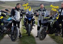 Comparativa Crossover Low Budget: QJ Motor SRT 600 SX vs Benelli TRK 702X vs VOGE Valico 525 DS [VIDEO]