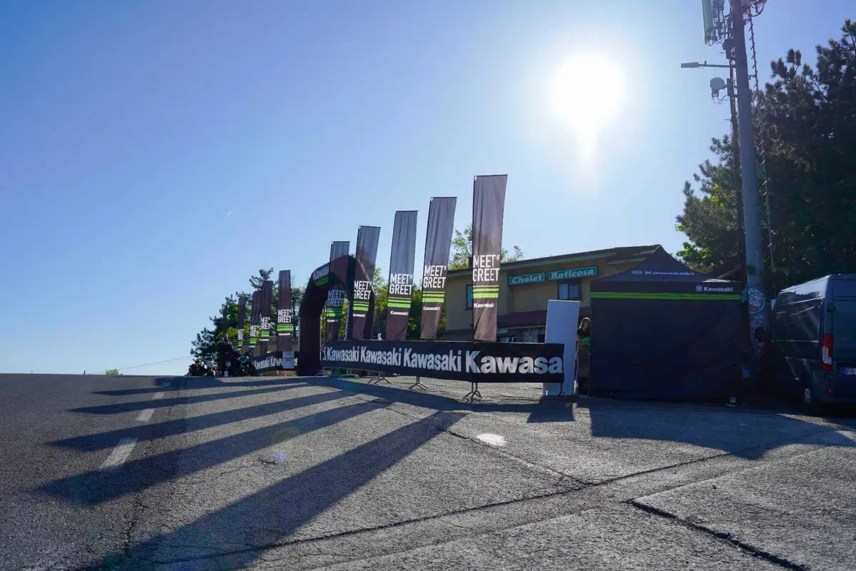 Kawasaki Meet n' Greet 2025: la passione verde fa tappa a Pedavena il 28 giugno