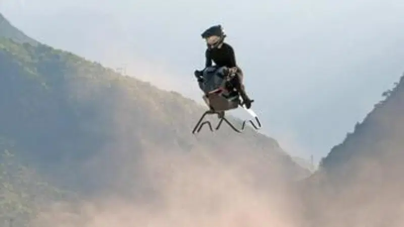 Volonaut Airbike: la moto volante &egrave; qui! [VIDEO]