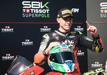 A Cremona Caricasulo in Superpole con il Caberg GP01!