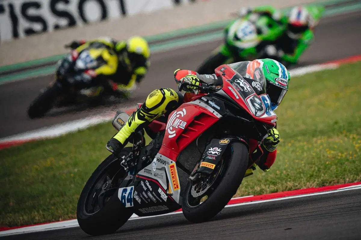 A Cremona Caricasulo in Superpole con il Caberg GP01! (4)