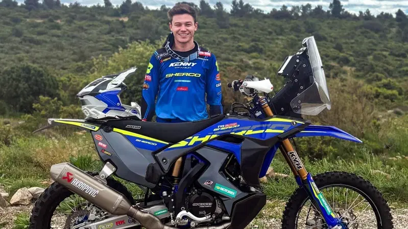 Rally-Raid. Bradley Cox con Sherco