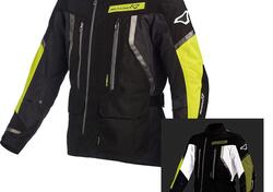 Giacca moto touring Macna Epitude WP Nero Night ey