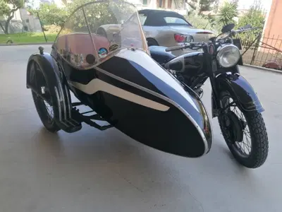 Moto Guzzi Moto Guzzi Astore 500 sidecar SMIT Parri d'epoca