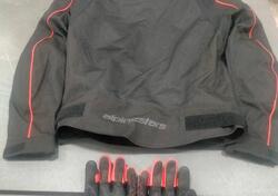 Giacca e guanti alpinestars