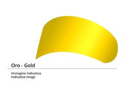 Visiera iridium oro Suomy per casco TRACK-1 - TX-P
