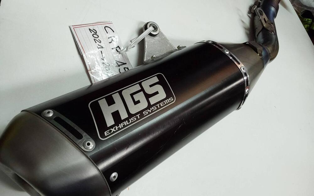 Scarico completo hgs per honda CRF 450 2021/2024