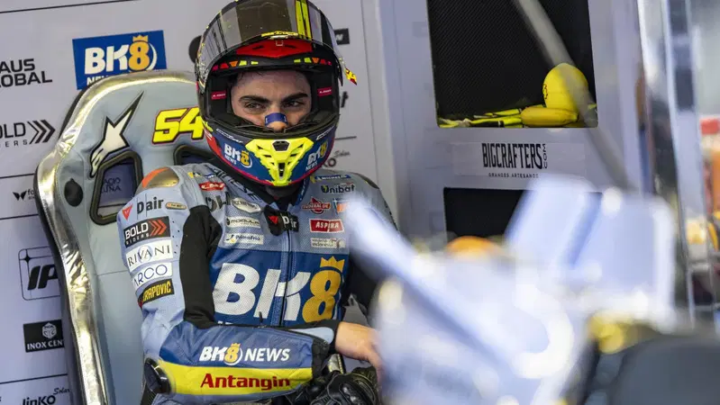 MotoGP 2025. GP di Francia. Fermin Aldeguer, terzo: "Abbiamo fatto in breve tempo il lavoro di met&agrave; anno. Marc Marquez? Le sue curve a sinistra fanno paura"